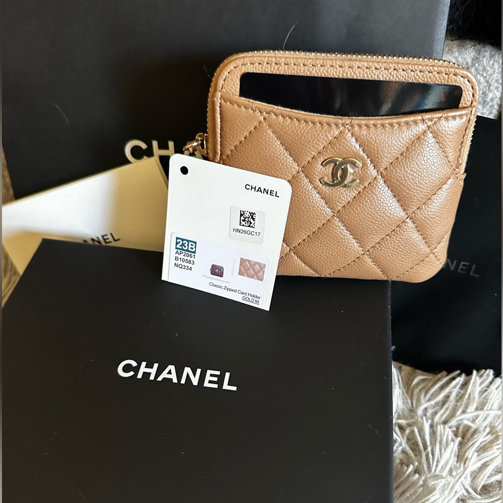 CHANEL COIN CARD CASE